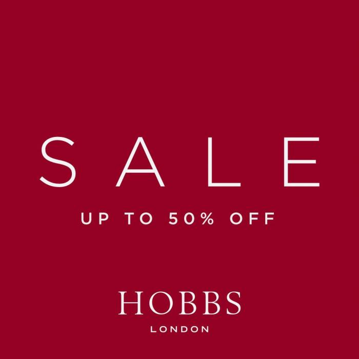 Summer Sale at Hobbs
